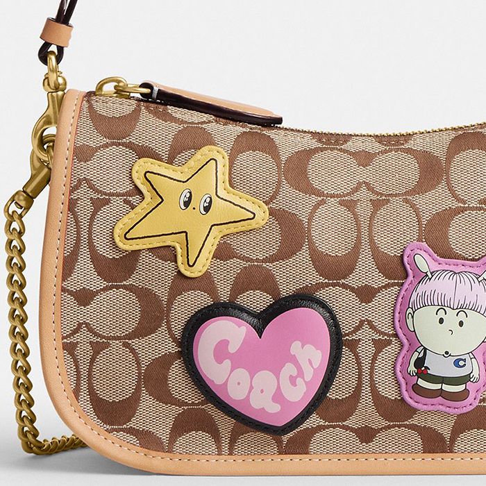 COACH | BRAIN DEAD WAVERLY 經典 SIGNATURE 提花織布 貼飾手袋