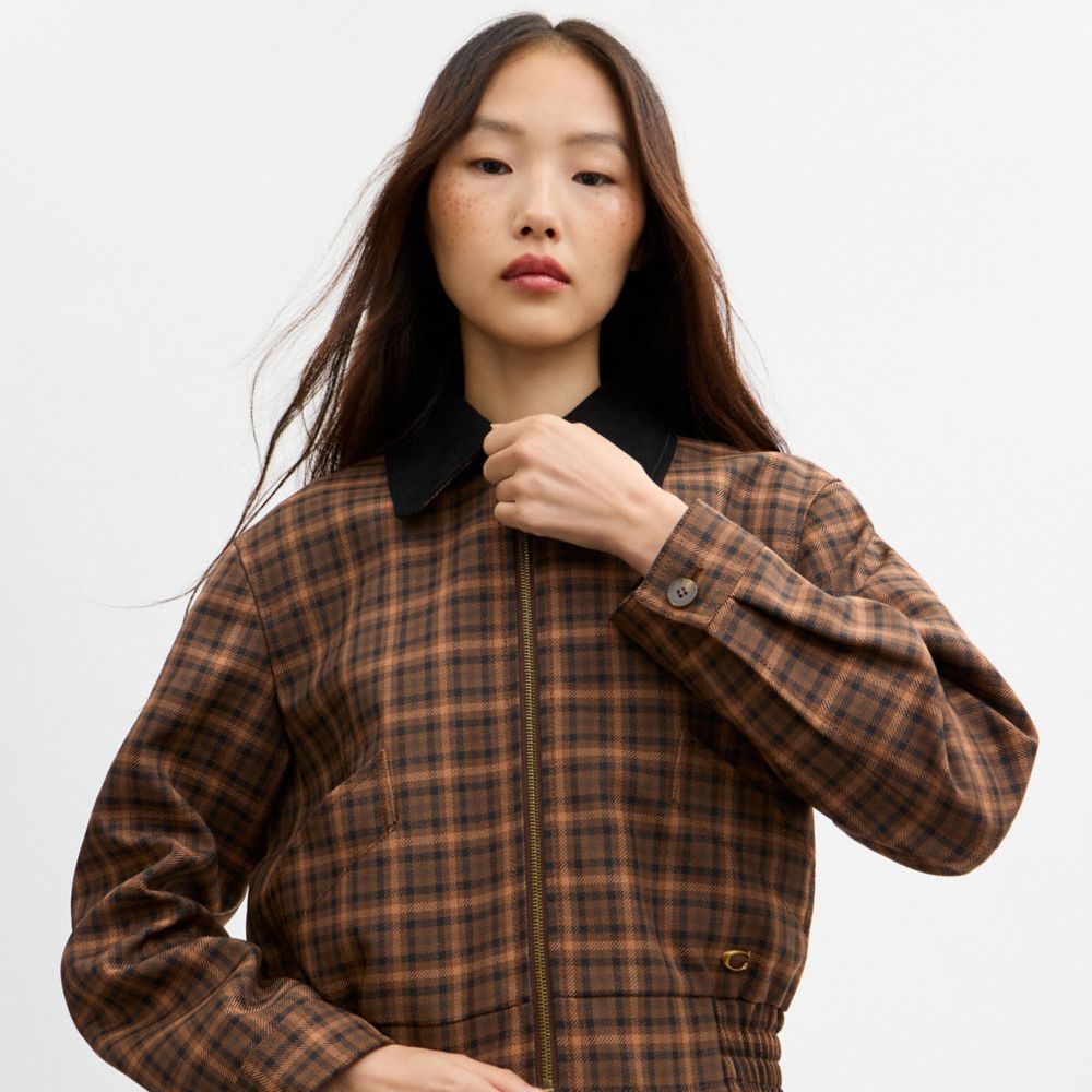 CROPPED BOXY BLOUSON