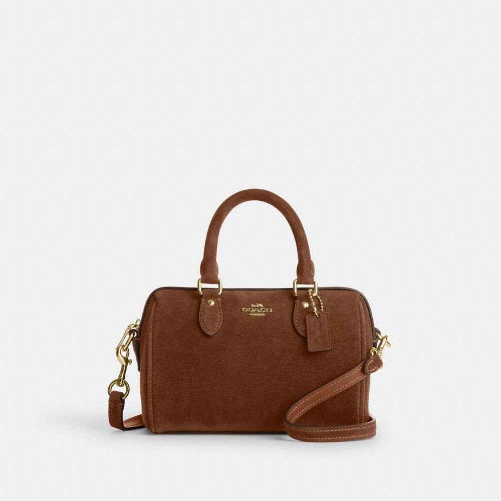 COACH®,Mini Rowan Crossbody Bag,,Front View