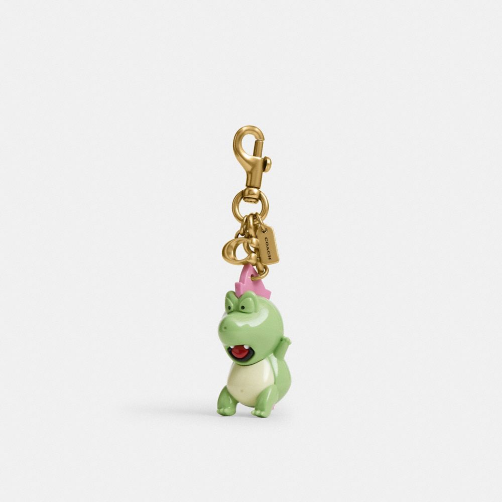 COACH&reg;,Coach | Brain Dead Darby Dino Bag Charm,Brass/Multi