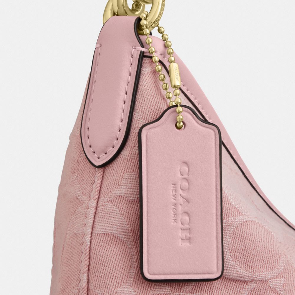 LAUREL SHOULDER BAG IN SIGNATURE DENIM