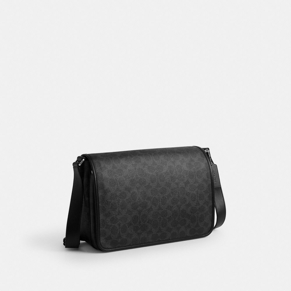 COLBY MESSENGER BAG 32 IN SIGNATURE CANVAS
