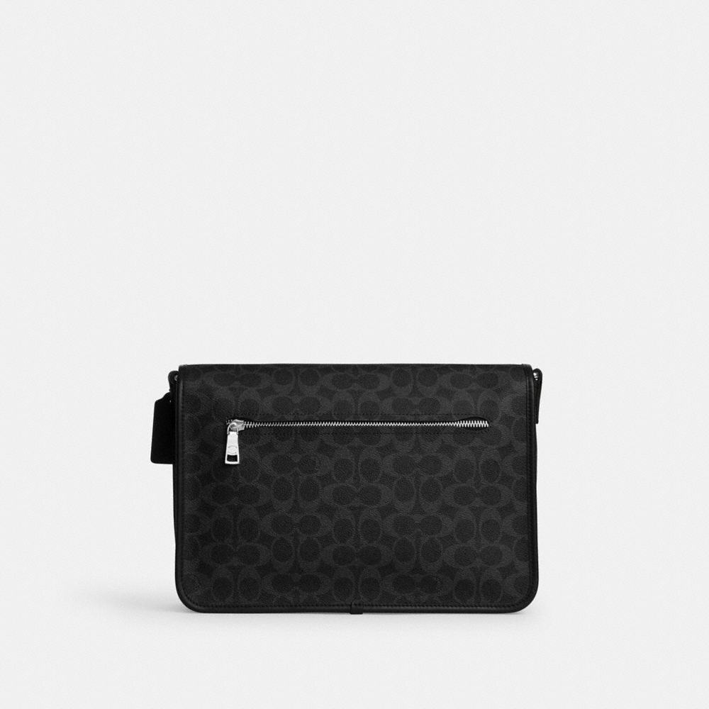 COLBY MESSENGER BAG 32 IN SIGNATURE CANVAS