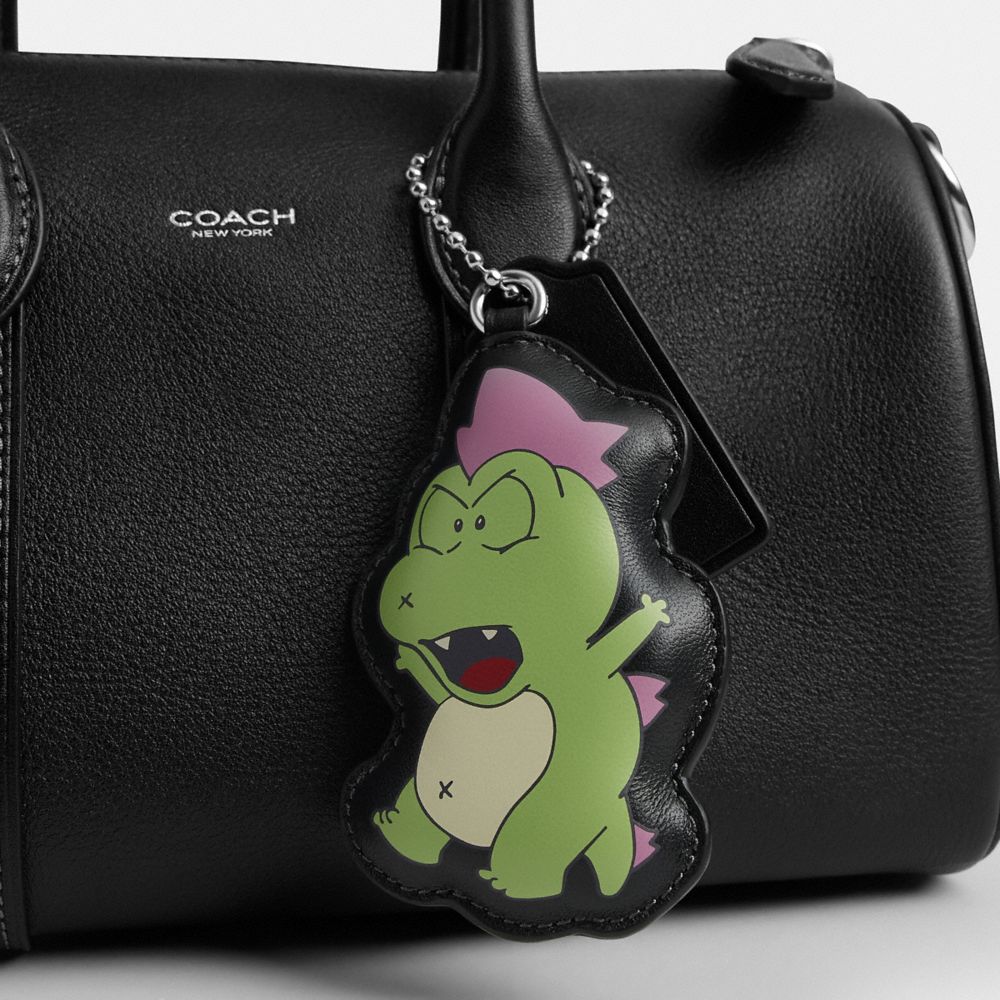 COACH | BRAIN DEAD COMPASS BAG 25 WITH DARBY DINO AND CHARM