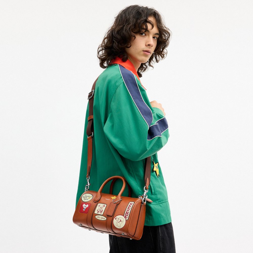 COACH | BRAIN DEAD COMPASS BAG 25 WITH PATCHES