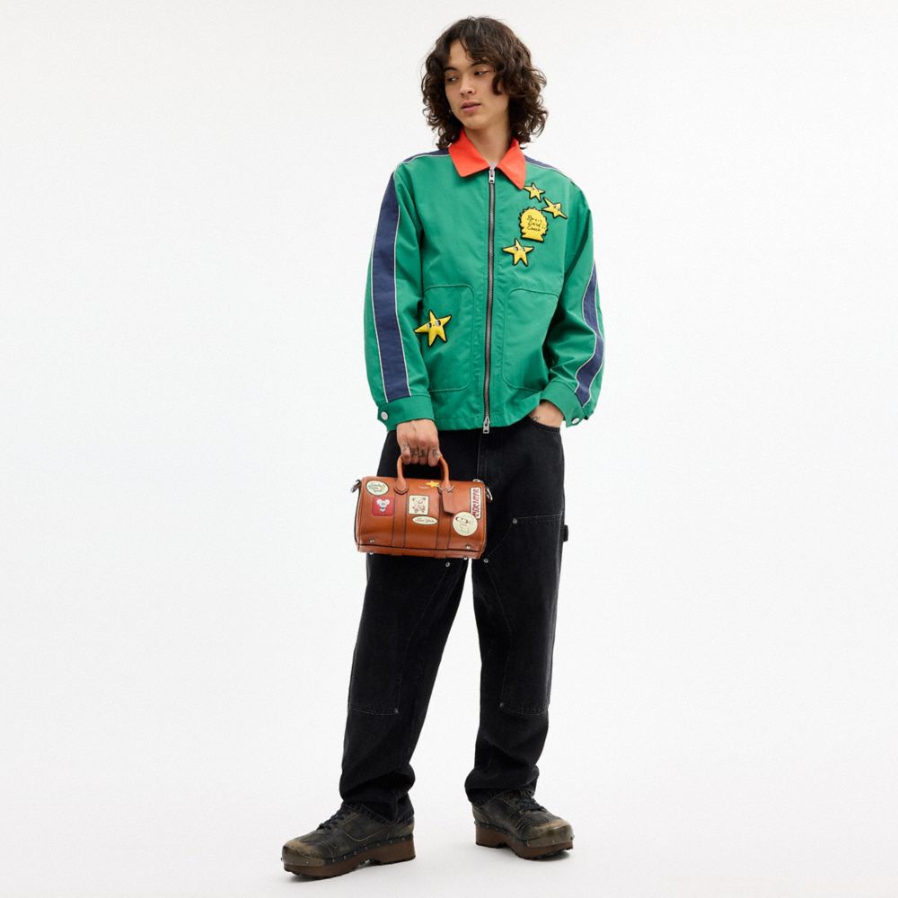 COACH | BRAIN DEAD COMPASS BAG 25 WITH PATCHES