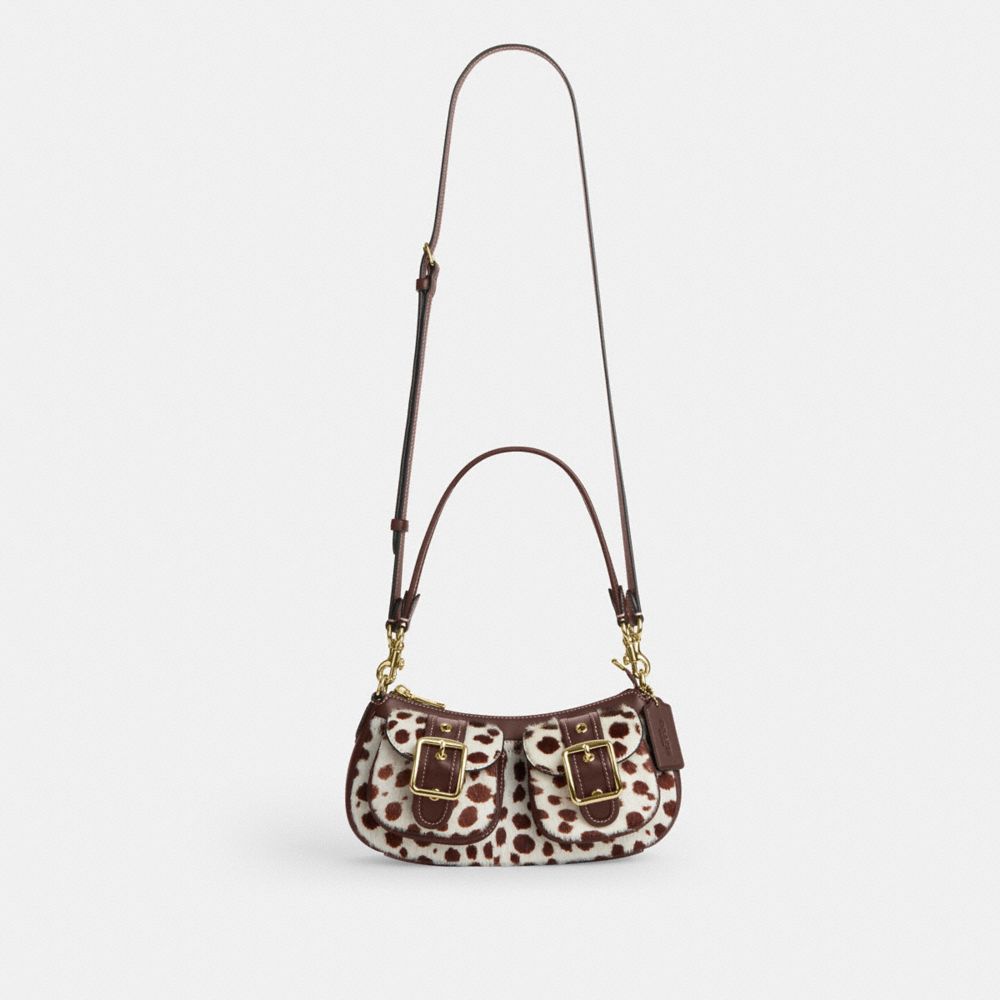 ASHTON SHOULDER BAG IN HAIRCALF