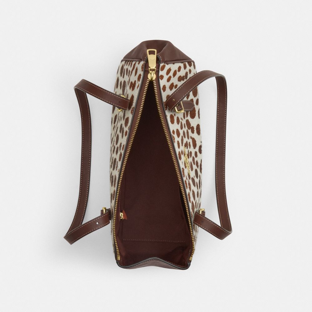 ASHER SHOULDER BAG IN HAIRCALF