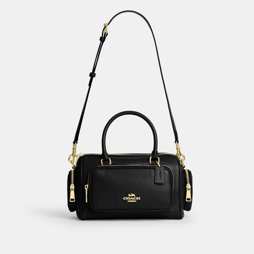 ROWAN SATCHEL BAG WITH POCKETS