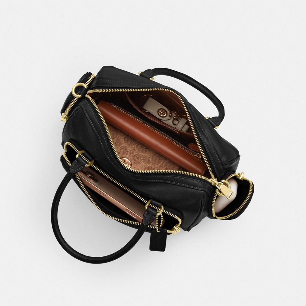 ROWAN SATCHEL BAG WITH POCKETS