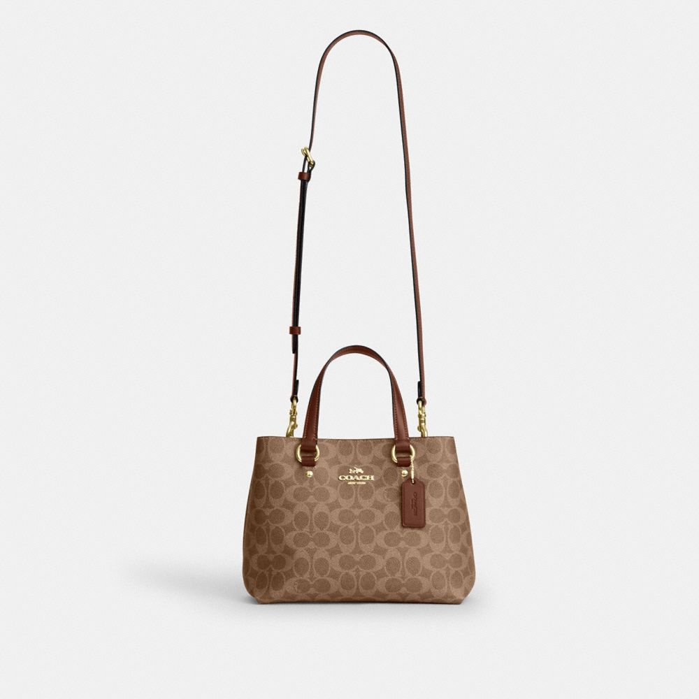 STATION CARRYALL BAG IN SIGNATURE CANVAS