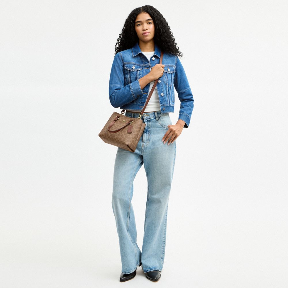 STATION CARRYALL BAG IN SIGNATURE CANVAS