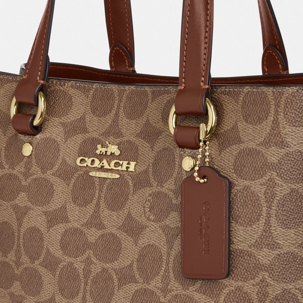 STATION CARRYALL BAG IN SIGNATURE CANVAS