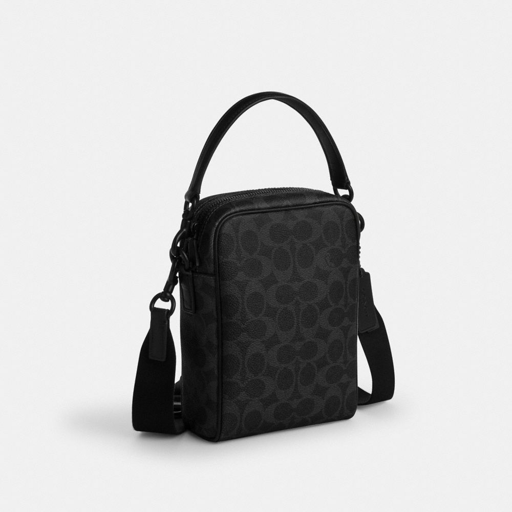 TRISTAN CROSSBODY BAG 14 IN SIGNATURE CANVAS