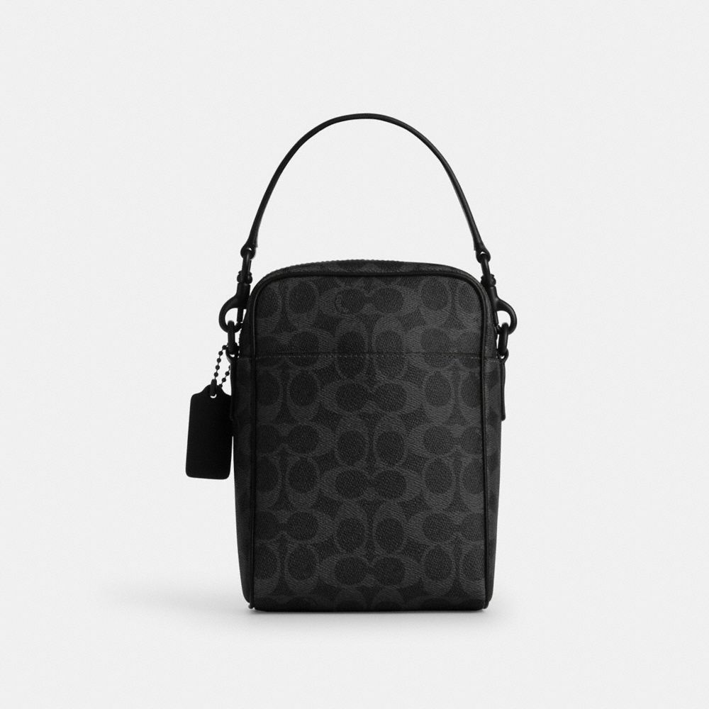 TRISTAN CROSSBODY BAG 14 IN SIGNATURE CANVAS