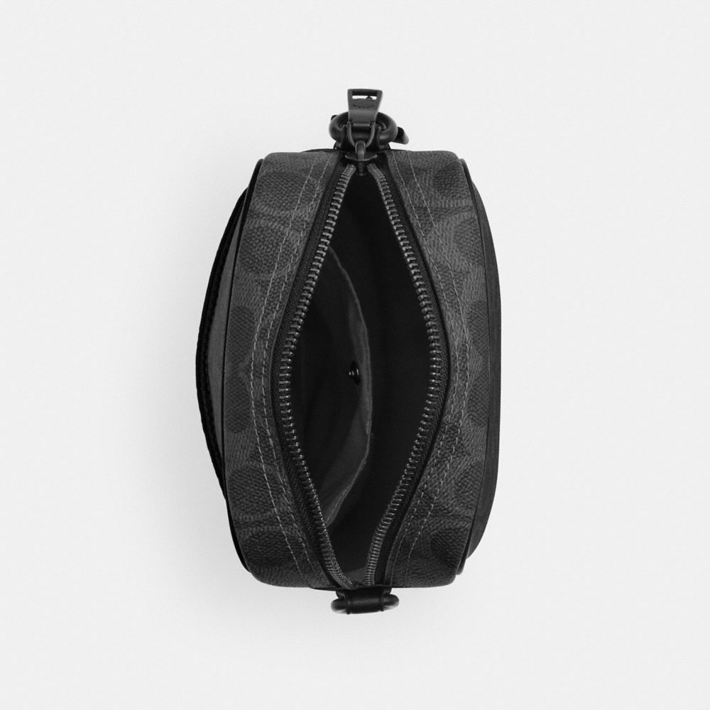 TRISTAN CROSSBODY BAG 14 IN SIGNATURE CANVAS