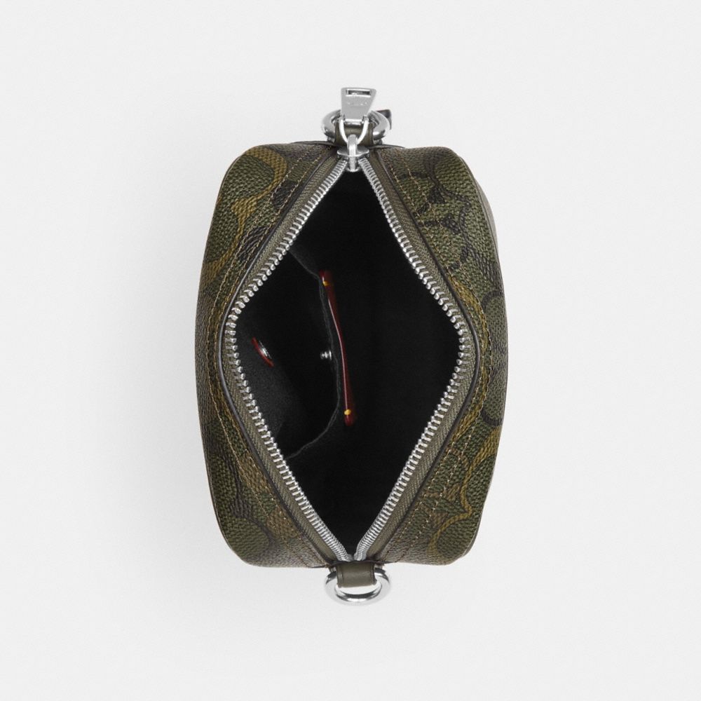 TRISTAN CROSSBODY BAG 14 IN SIGNATURE CAMO PRINT