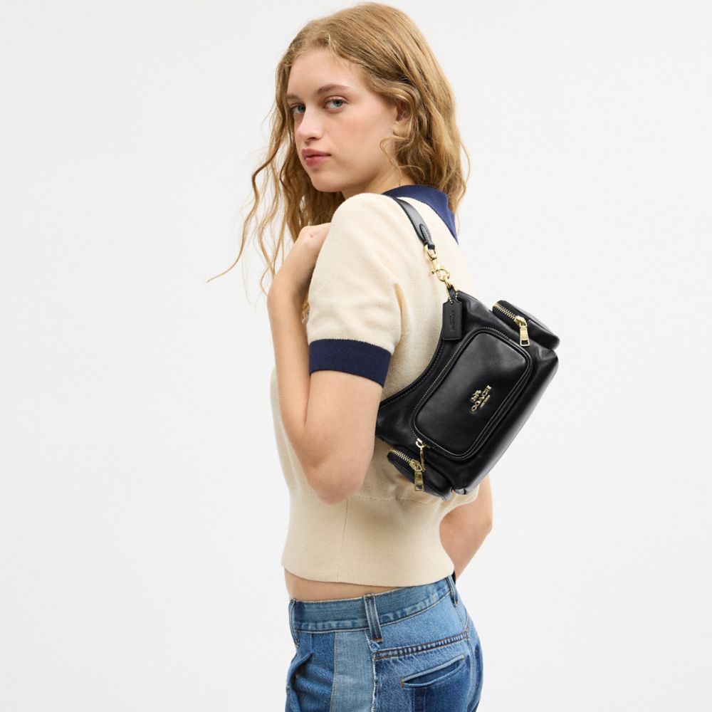 LAUREL SHOULDER BAG 22 WITH POCKETS