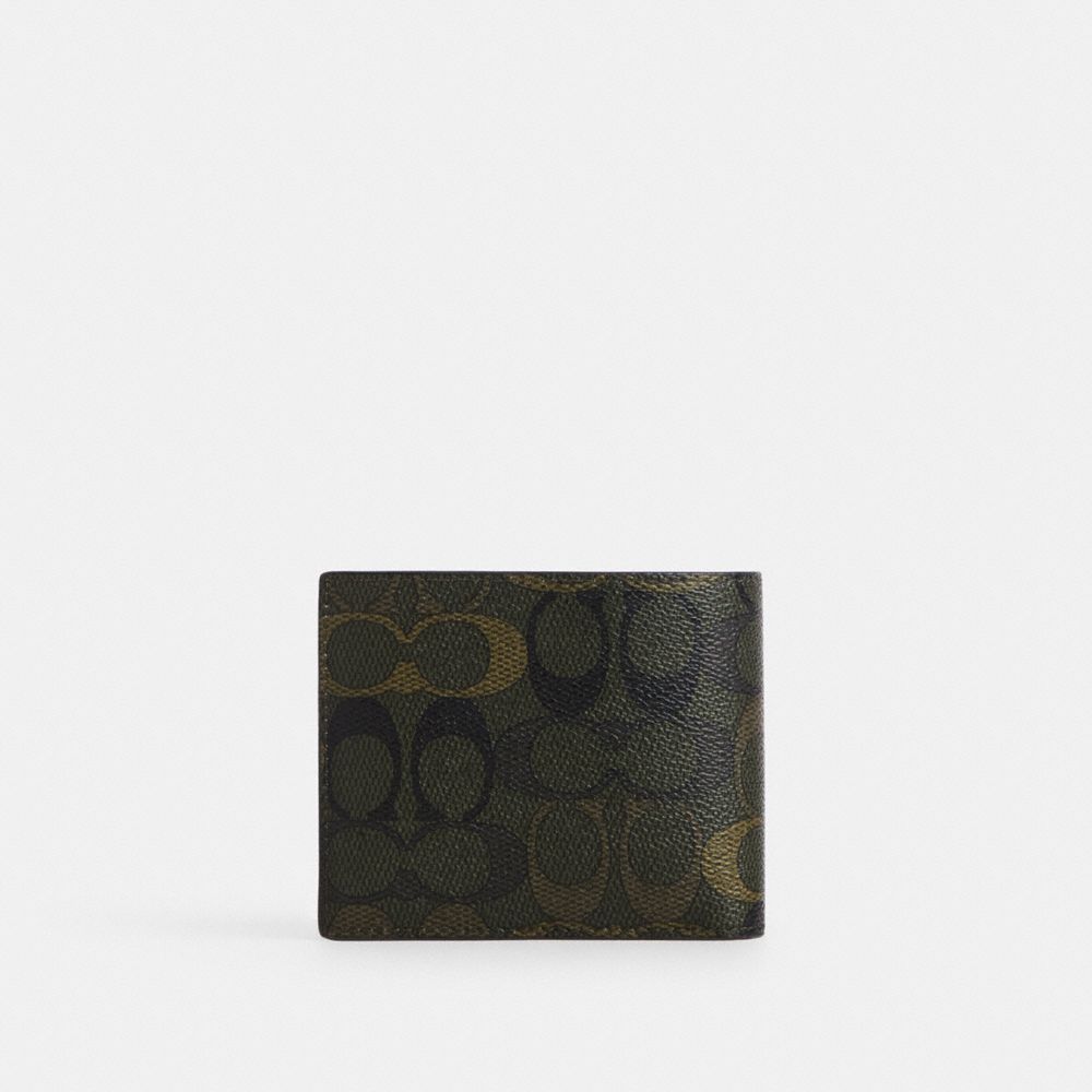 經典 SIGNATURE 迷彩印花 三合一皮夾