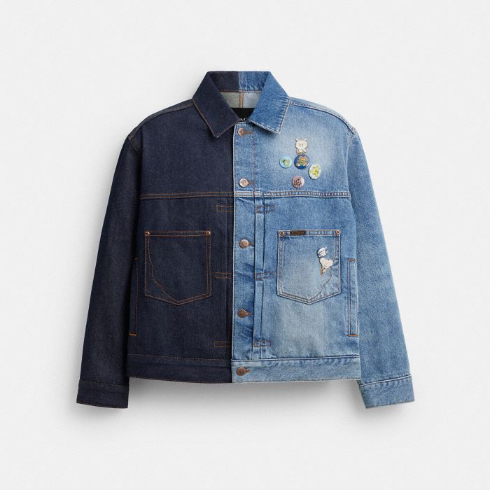 COACH | BRAIN DEAD 棉質丹寧夾克