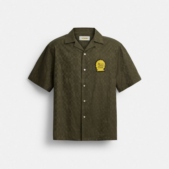 COACH | BRAIN DEAD 經典 SIGNATURE 戶外襯衫
