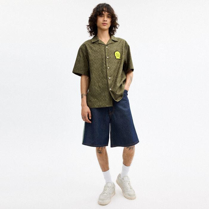 COACH | BRAIN DEAD 經典 SIGNATURE 戶外襯衫