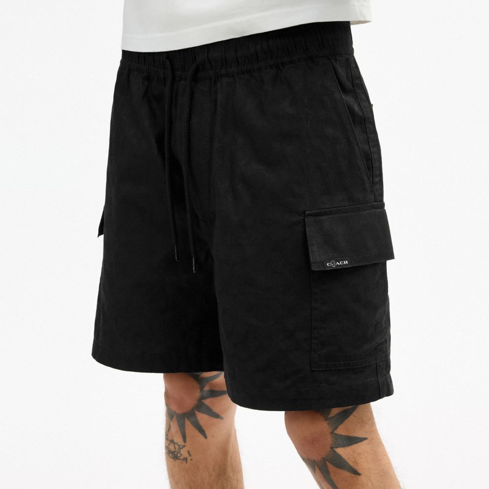 COACH | BRAIN DEAD 經典 SIGNATURE 戶外短褲