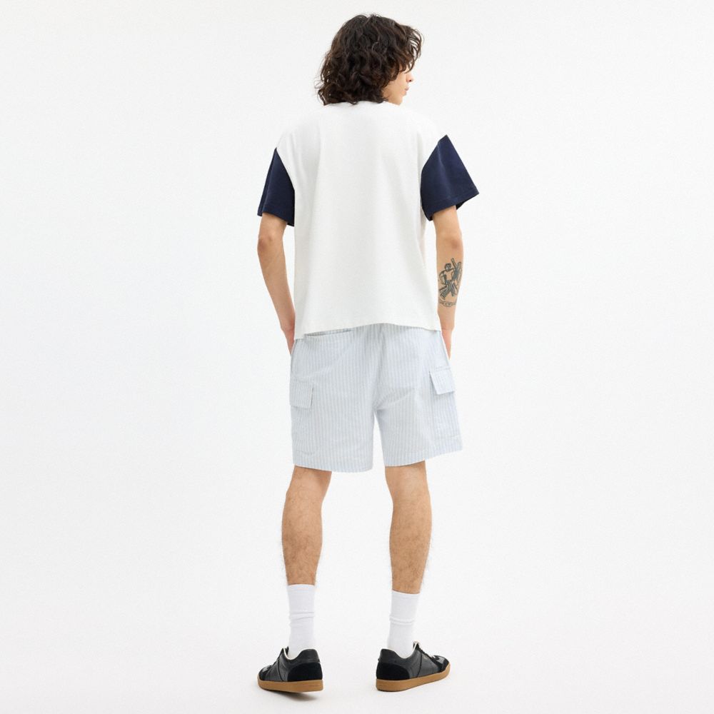COACH | BRAIN DEAD 條紋戶外短褲