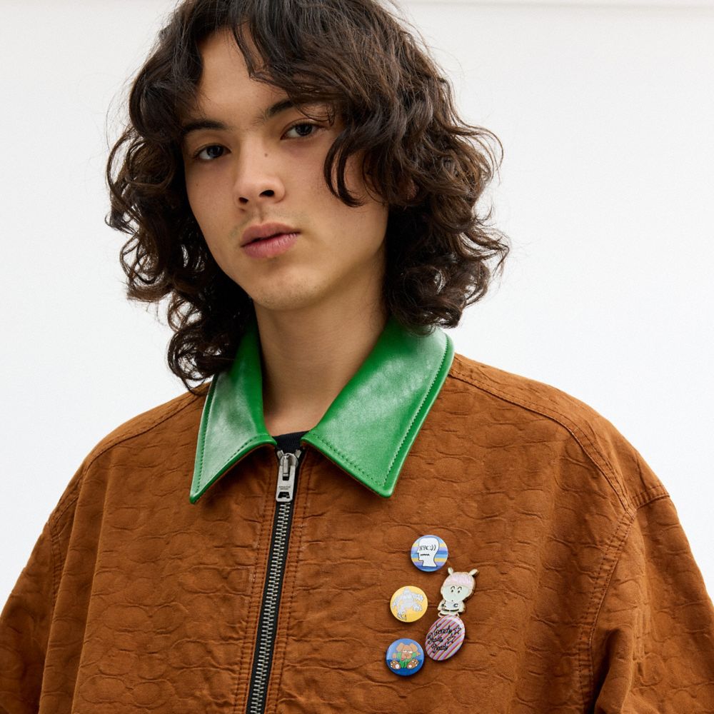 COACH | BRAIN DEAD 正面拉鍊Blouson