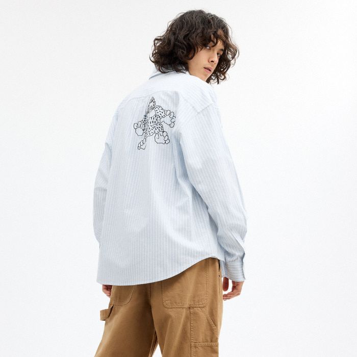 COACH | BRAIN DEAD 經典 SIGNATURE 長袖紐釦襯衫