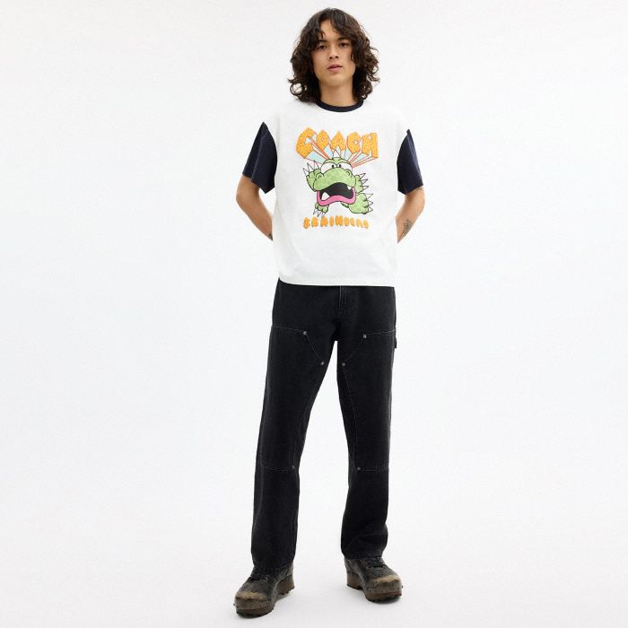 COACH | BRAIN DEAD DARBY DINO T 恤