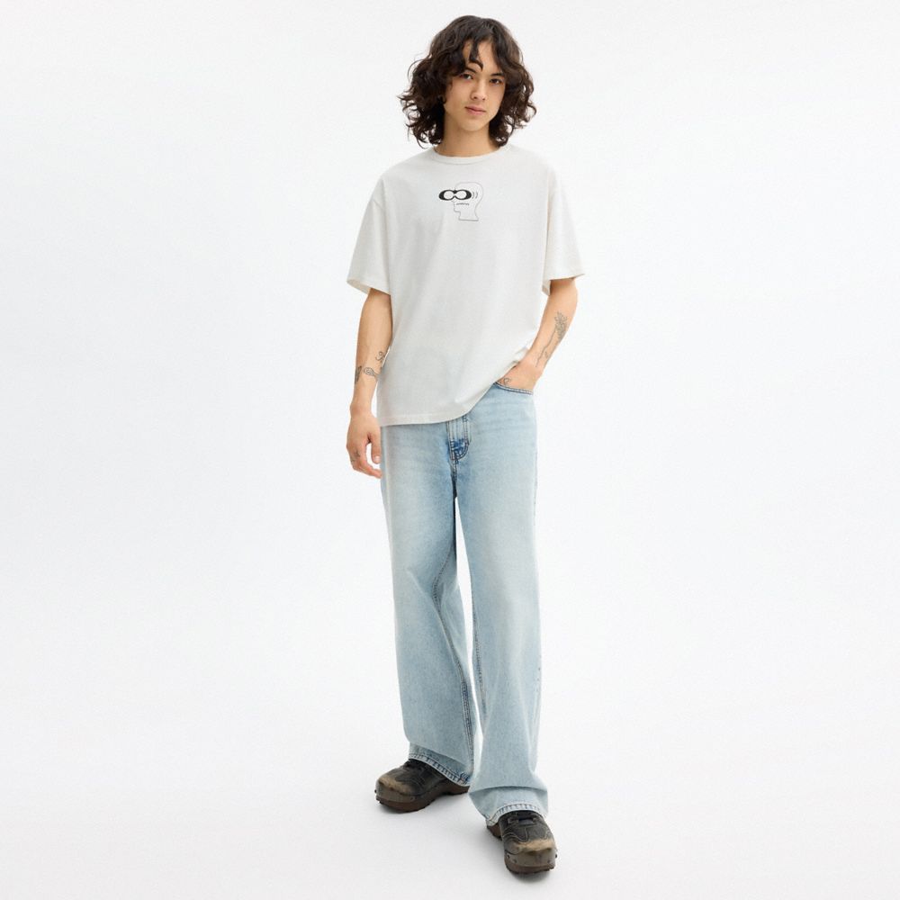 COACH | BRAIN DEAD 棉質 HEAD T 恤