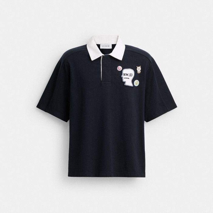 COACH | BRAIN DEAD RUGBY POLO 衫