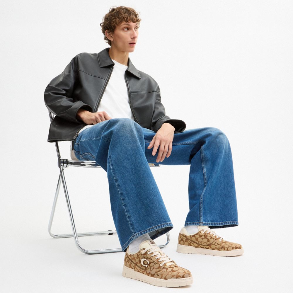 SOHO SNEAKER IN SIGNATURE JACQUARD