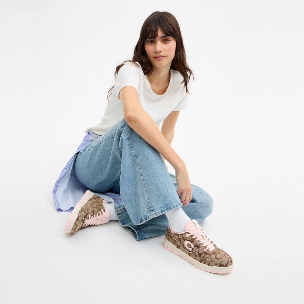 SOHO SNEAKER IN SIGNATURE JACQUARD
