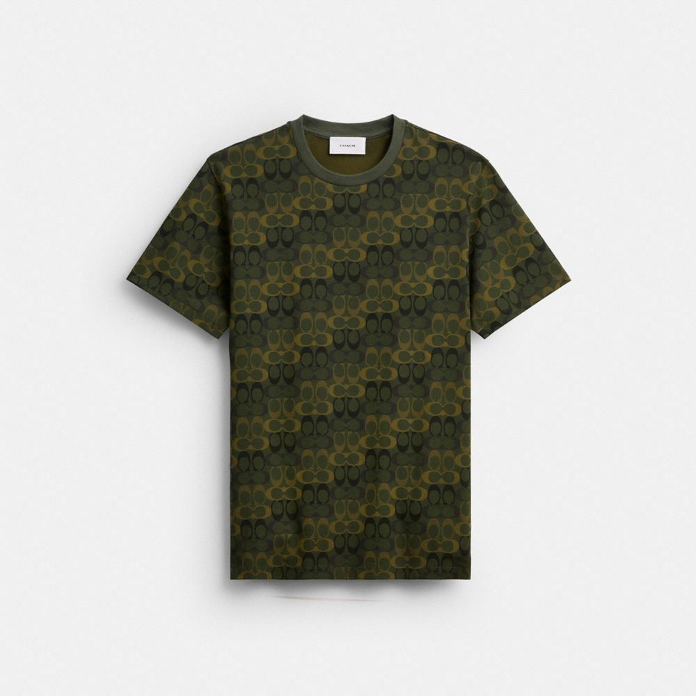 CAMO SIGNATURE CLASSIC T-SHIRT IN ORGANIC COTTON