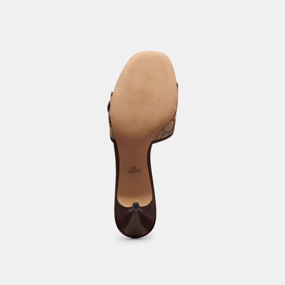 MARGOT SANDAL IN SIGNATURE JACQUARD
