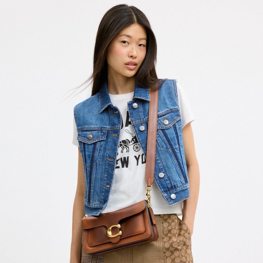 TABBY SHOULDER BAG 26 IN LOVED LEATHER