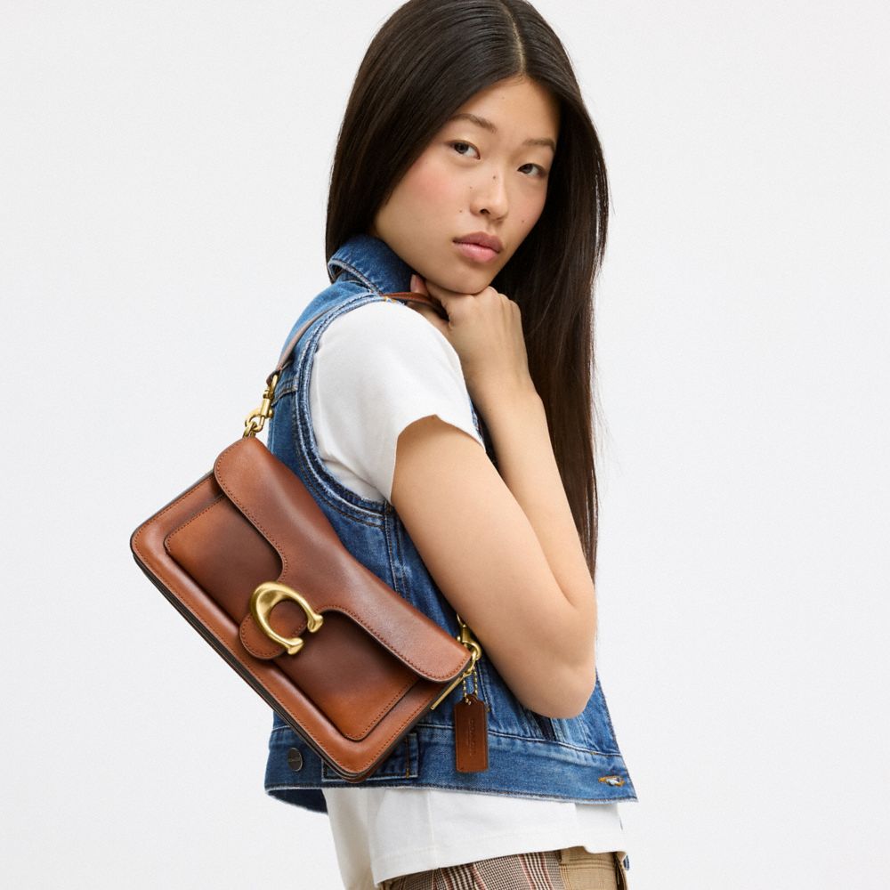 TABBY SHOULDER BAG 26 IN LOVED LEATHER