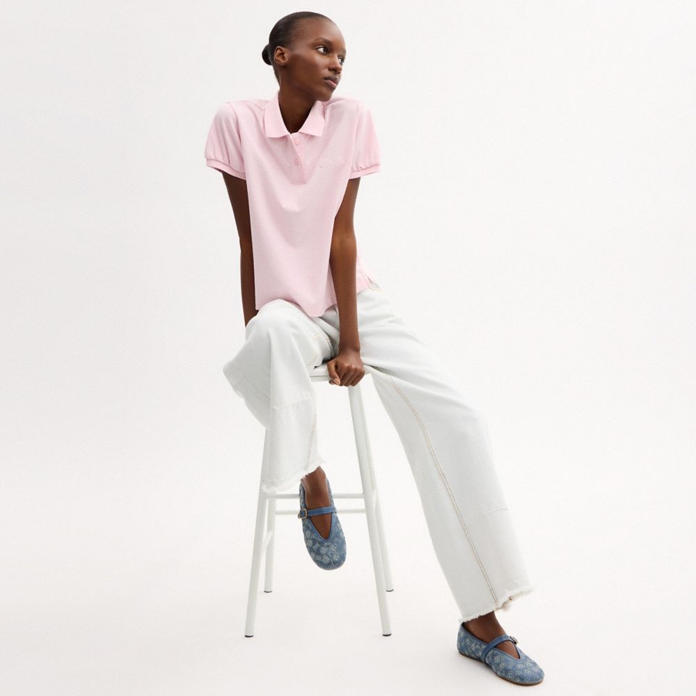 MARY JANE IN CRYSTAL SIGNATURE DENIM