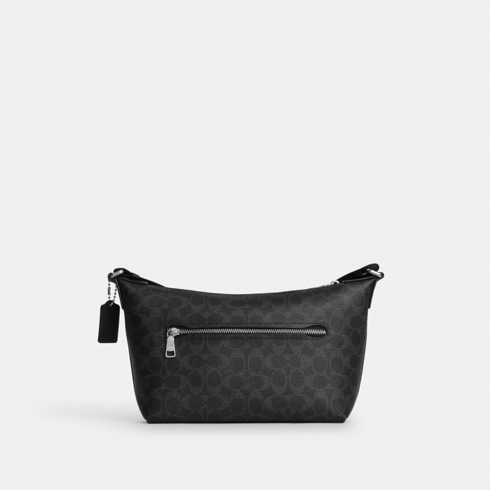 SMALL FINN CROSSBODY BAG WITH POUCH IN SIGNATURE CANVAS