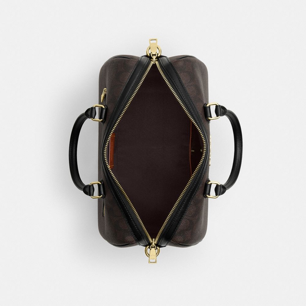 ROWAN LARGE SATCHEL BAG IN SIGNATURE CANVAS