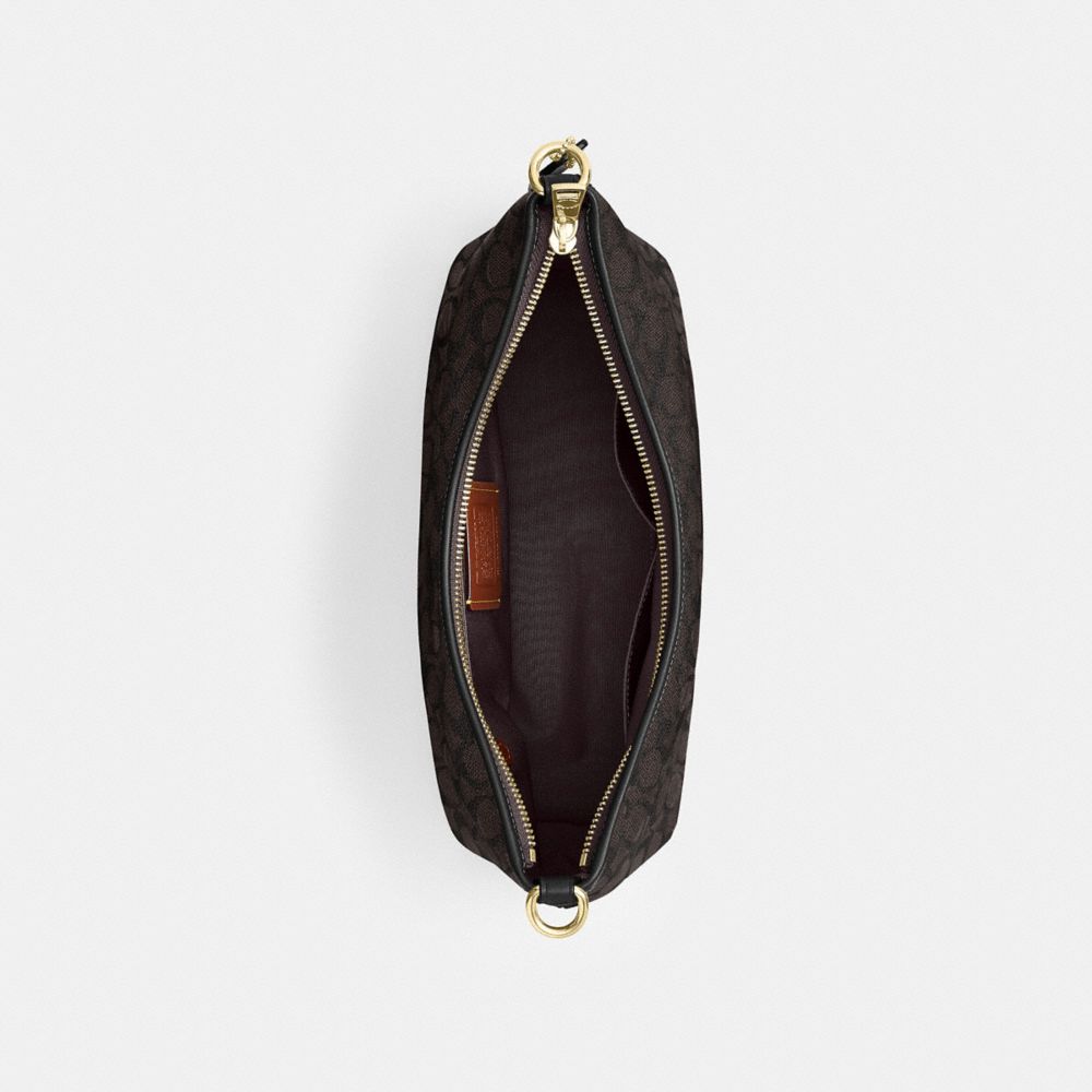 LAUREL SHOULDER BAG IN SIGNATURE CANVAS