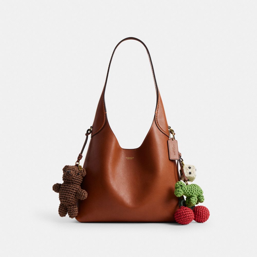 BROOKLYN SHOULDER BAG 28 WITH CHARMS