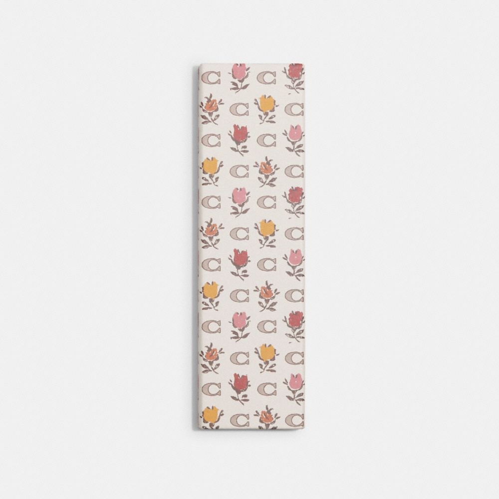 Pencil Set With Badlands Floral Print - CF011 - Gold/Chalk Multi