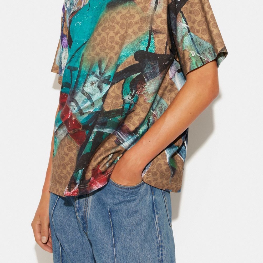 公式】コーチアウトレット | 【公式】COACH – コーチ | 【COACH X MINT + SERF】Tシャツ