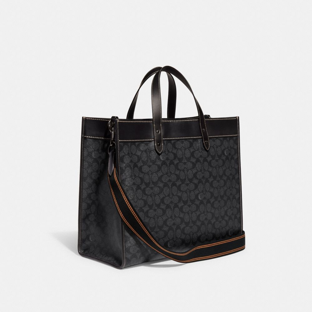 FIELD 40 經典 SIGNATURE 帆布與 REXY 恐龍托特手袋