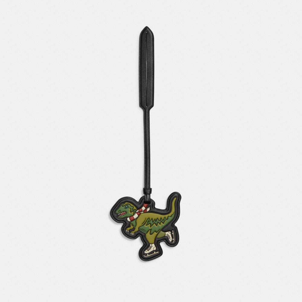 CF087 - Rexy Skate Bag Charm In Signature Canvas RUST