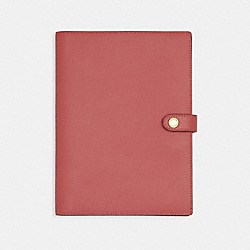 COACH CF151 Notebook GOLD/TAFFY