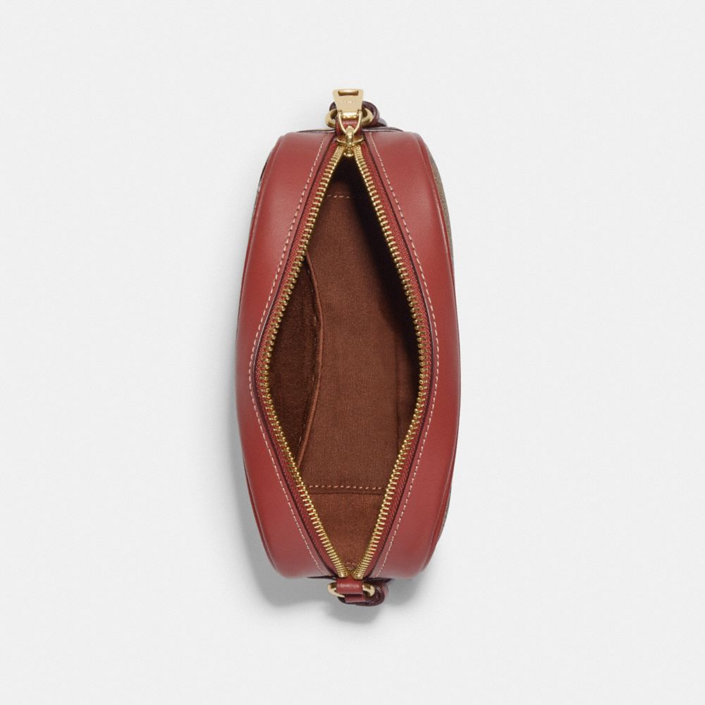 COACH X PEANUTS MINI JAMIE CAMERA BAG IN SIGNATURE CANVAS WITH SNOOPY WOODSTOCK PRINT